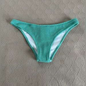 🆕 Free People Rhythm Teal Bikini Bottom only size small